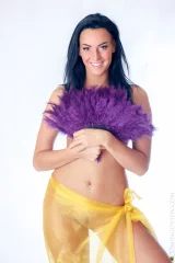 Lilly Smiling Pretty While Spreading Legs For Camera Preview picture 1