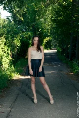 Maria Lure Shows Innie Pussy In The Nature Preview picture 2