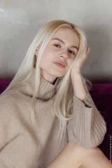 Amelia Flava Completely Revealed on Purple Velvet Preview picture 1